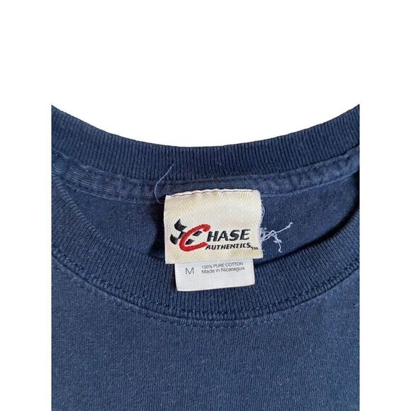 Jeff Double Side Racing Tee Jeff Gordon Mens M Chase 2007 NASCAR navy Blue - Picture 2 of 8